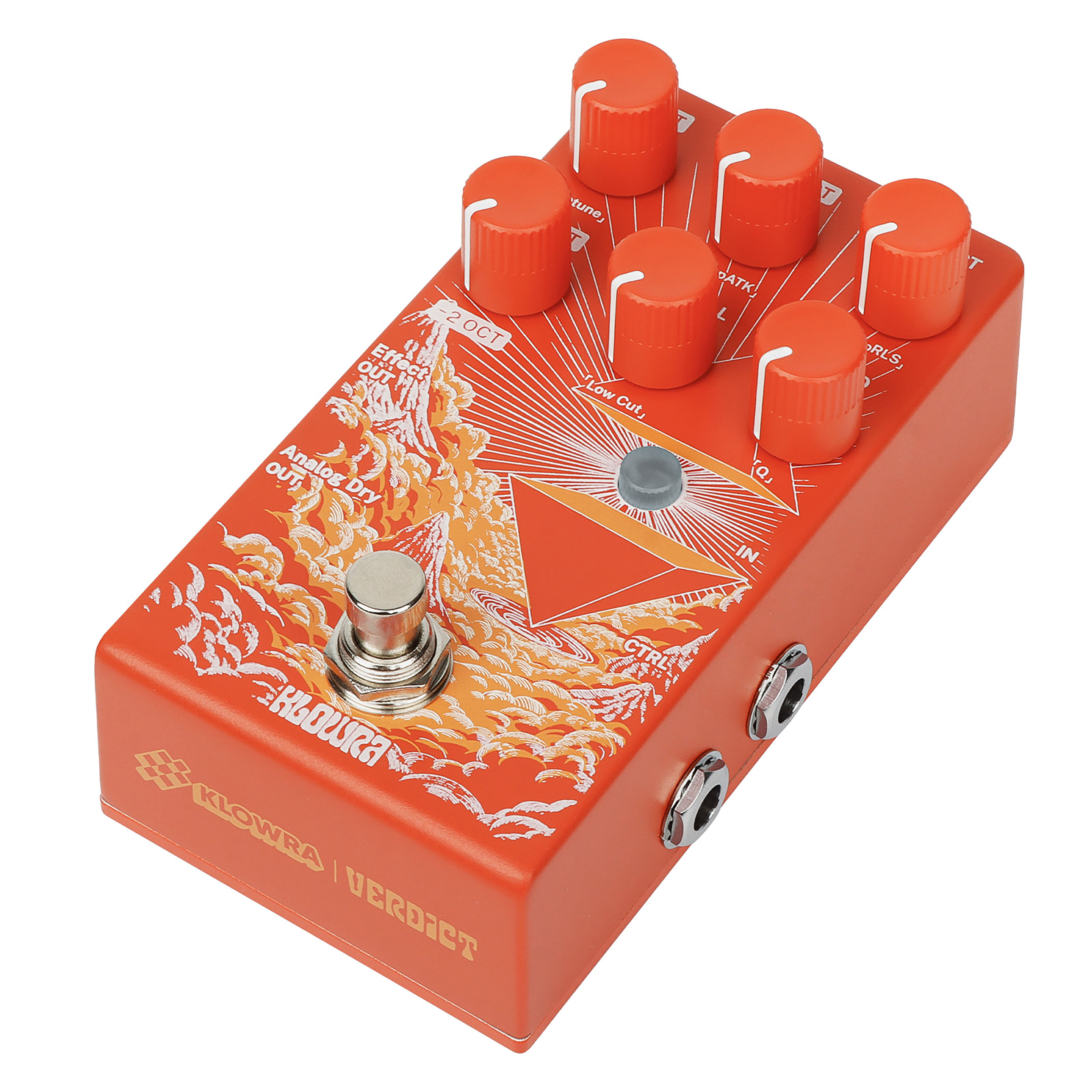 Klowra Kbs-06 Verdict Polyphonic Octaver - PÉdale SynthÉtiseur Guitare - Variation 1