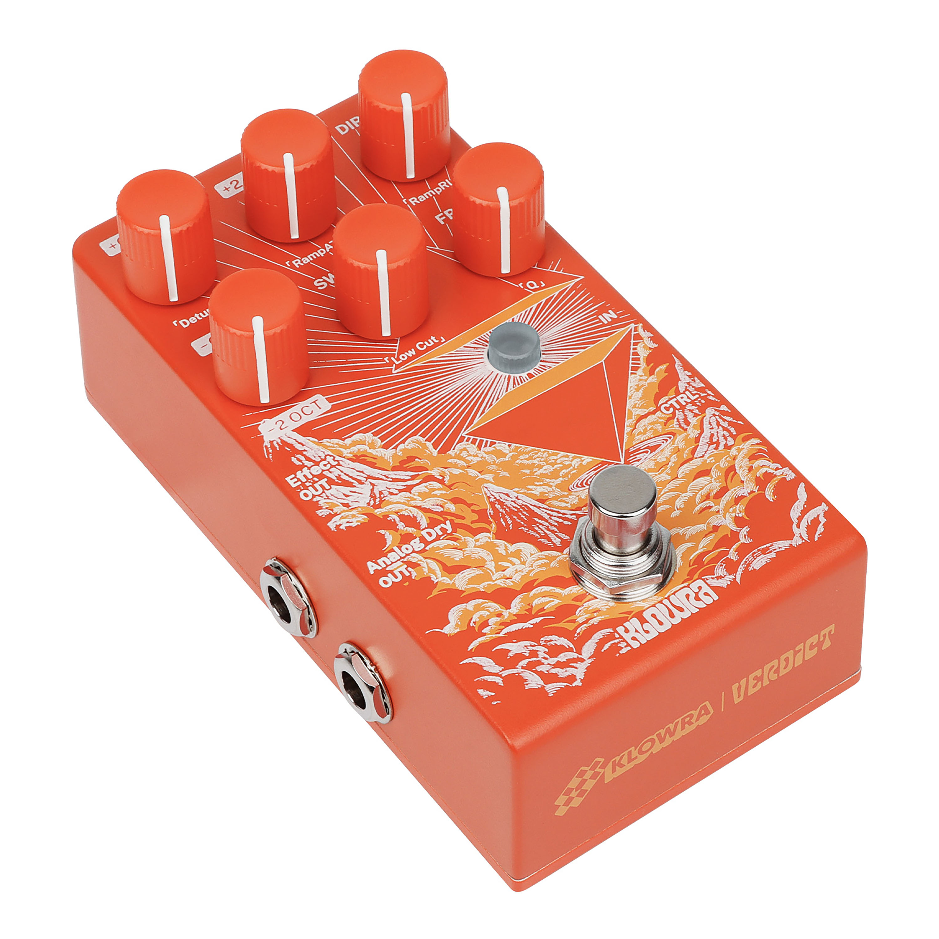 Klowra Kbs-06 Verdict Polyphonic Octaver - PÉdale SynthÉtiseur Guitare - Variation 2