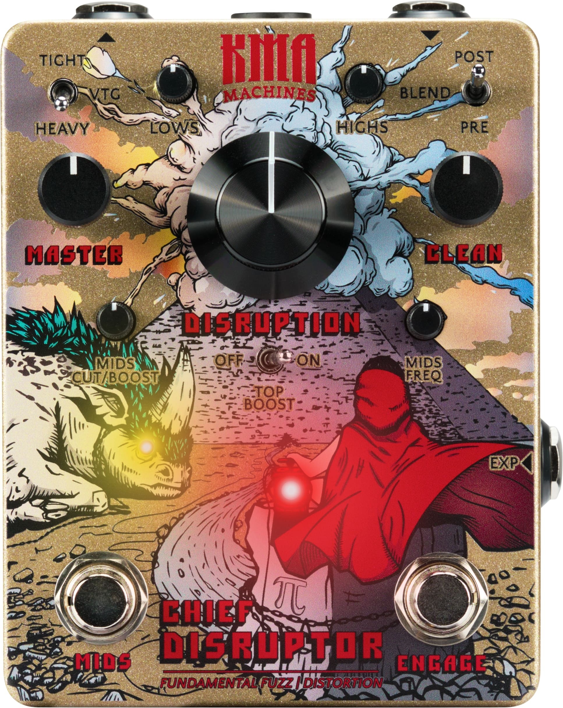 Kma Chief Disruptor - PÉdale Overdrive / Distortion / Fuzz - Main picture