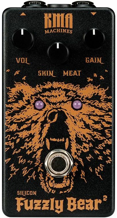 Kma Fuzzly Bear 2 Silicium Fuzz - PÉdale Overdrive / Distortion / Fuzz - Main picture