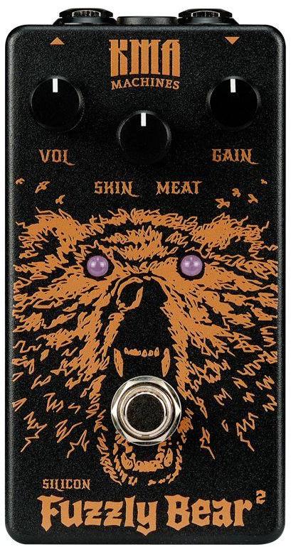 Pédale overdrive / distortion / fuzz Kma Fuzzly Bear 2