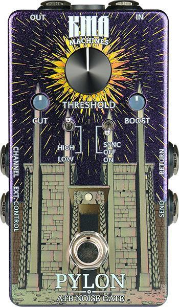 Pédale compression / sustain / noise gate Kma Pylon Noise Gate + Boost