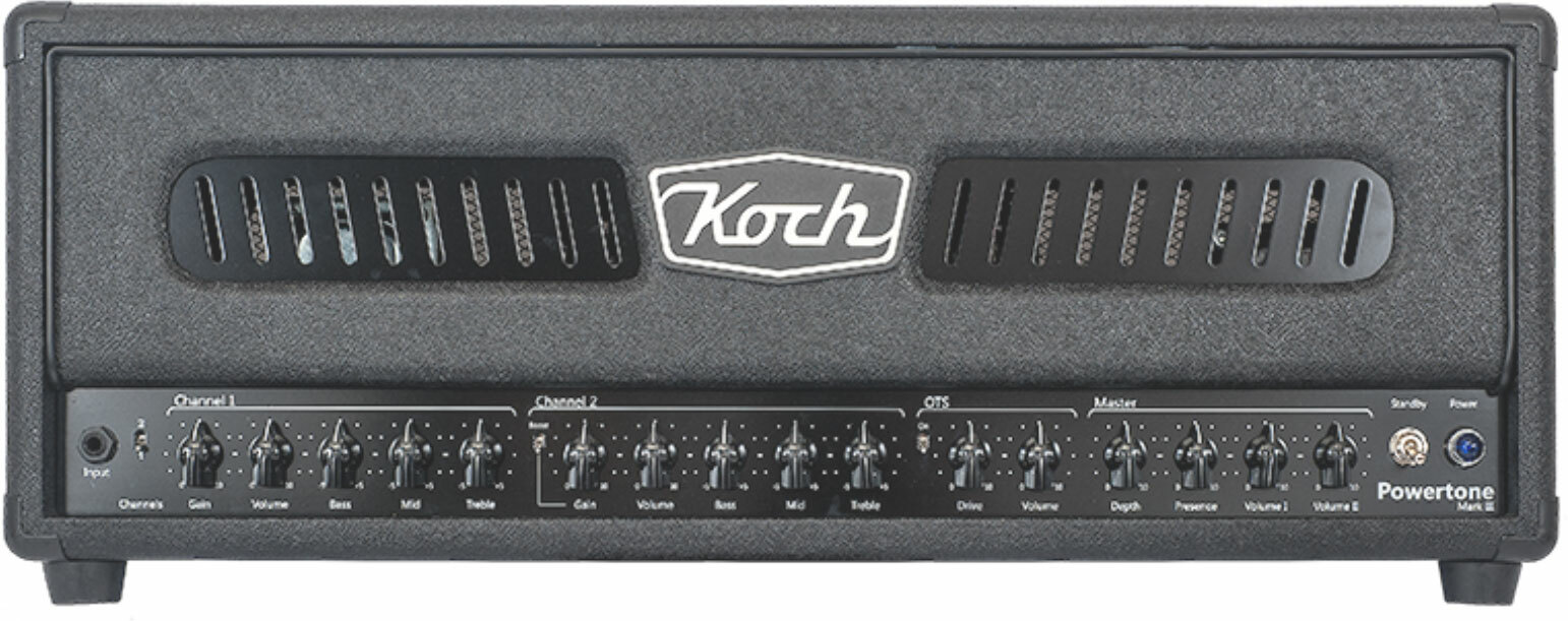 Koch Powertone Iii 50 Watts - Ampli Guitare Électrique TÊte / PÉdale - Main picture