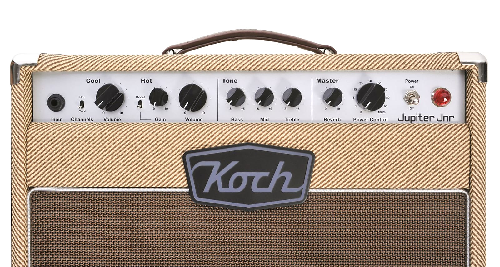Koch Jupiter Junior Combo Yellow Tweed 1x12 - Ampli Guitare Électrique Combo - Variation 1