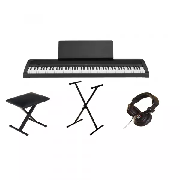 Pack clavier Korg B2 black + Casque Pro580 + Stand X + Banquette X