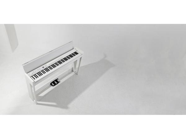 Piano numérique meuble Korg C1 Air - white