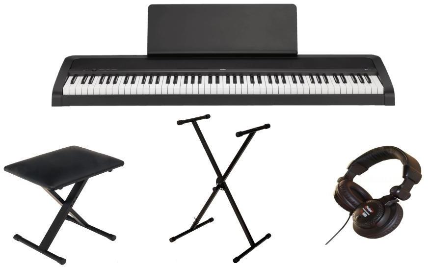 Pack clavier Korg B2 black + Casque Pro580 + Stand X + Banquette X