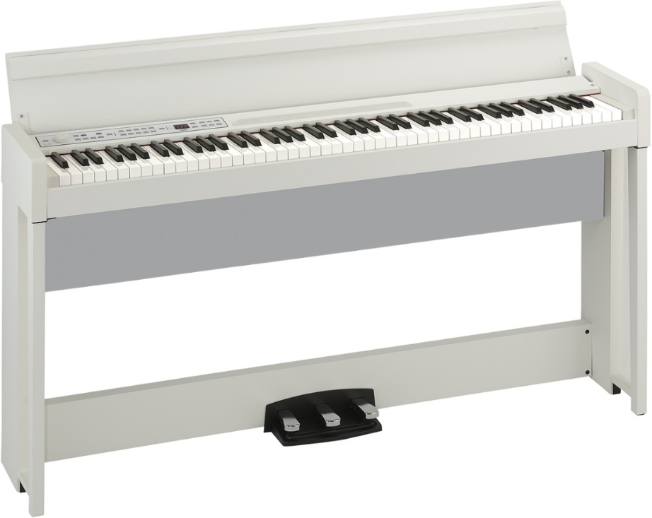 Korg C1 Air - White - Piano NumÉrique Meuble - Main picture