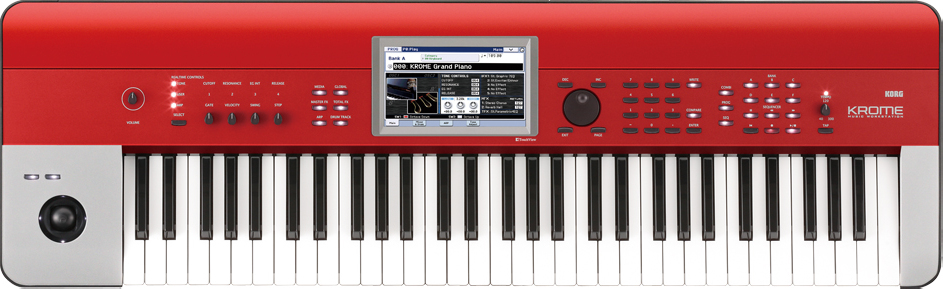 Korg Krome 61 Touches Red - Workstation - Main picture