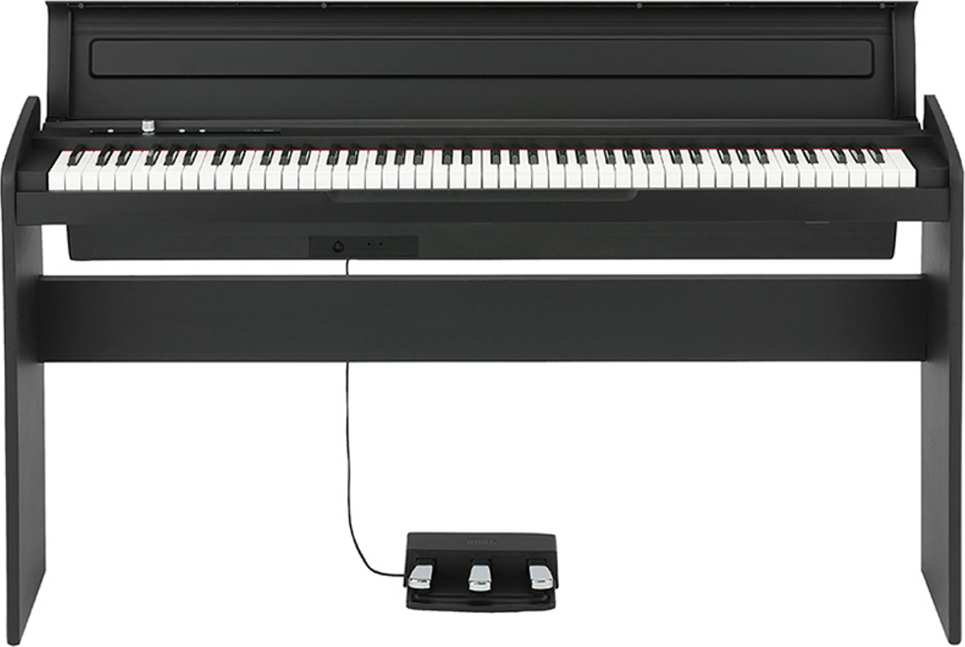 Korg Lp-180-bk - Black - Piano NumÉrique Meuble - Main picture