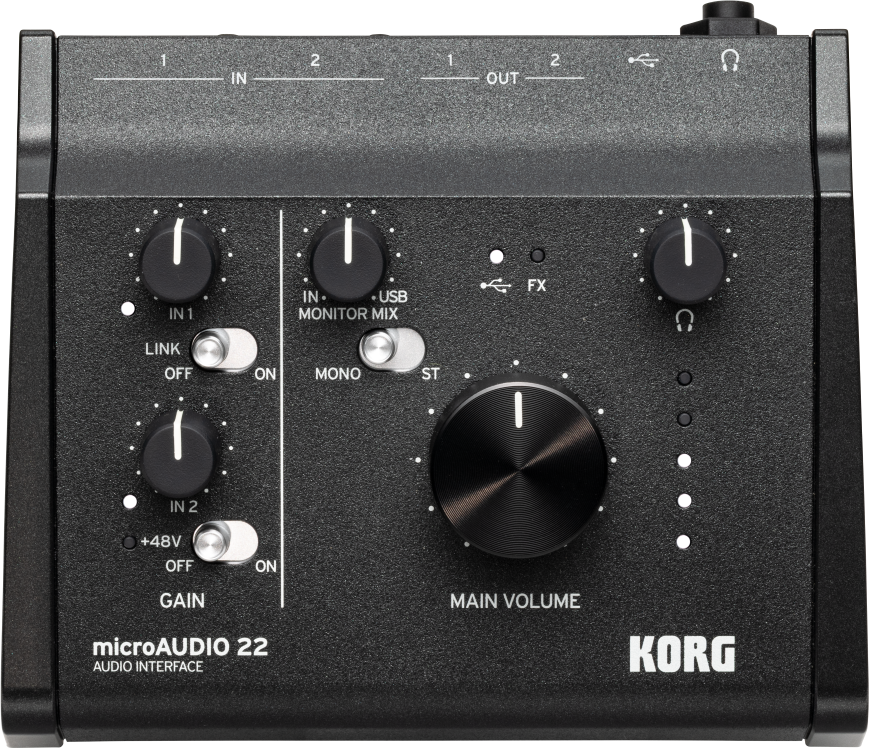 Korg Microaudio 22 - Carte Son Usb - Main picture