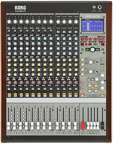Table de mixage analogique Korg MW 1608