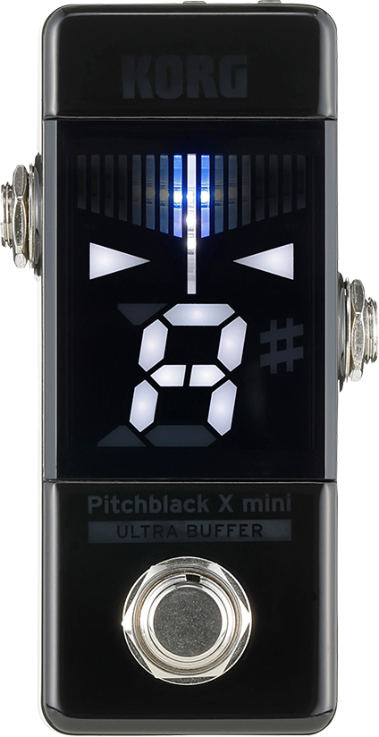 Korg Pitchblack X Mini Chromatic Pedal Tuner - Pedale Accordeur - Main picture