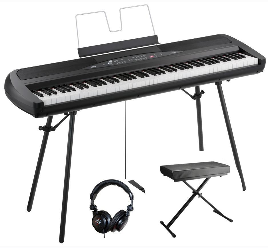 Pack clavier Korg SP280-BK + Banquette + Casque