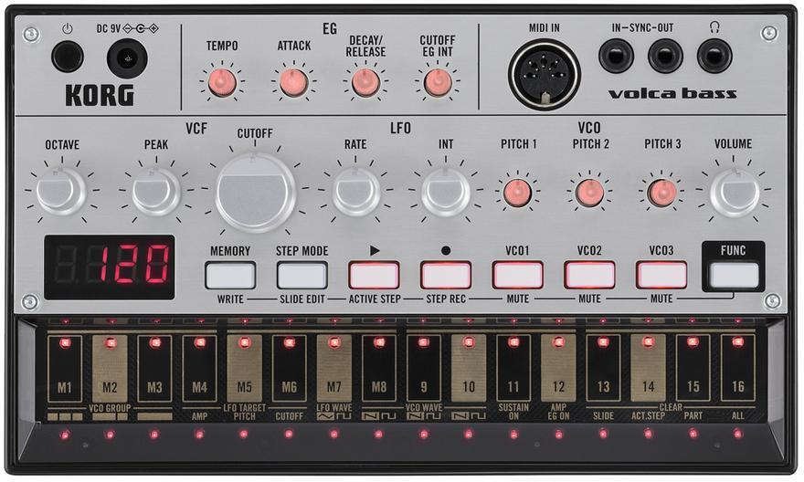 Synthétiseur Korg Volca Bass
