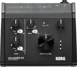 Carte son usb Korg Microaudio 22