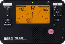 Accordeur/Métronome TM70T-BK + Micro Pince CM400