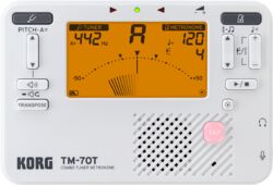 Accordeur/Métronome TM70T-WH + Micro Pince CM400