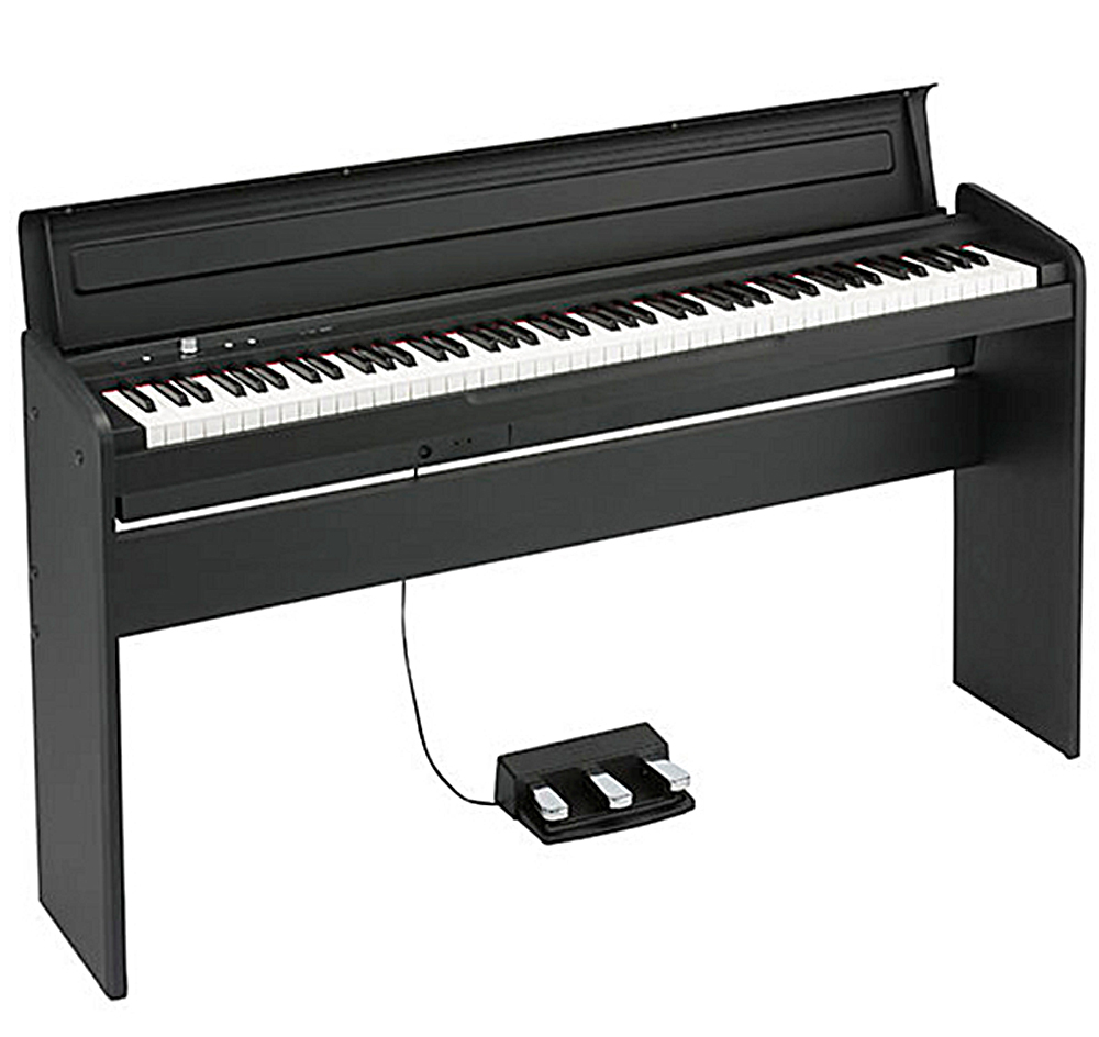 Korg Lp-180-bk - Black - Piano NumÉrique Meuble - Variation 1