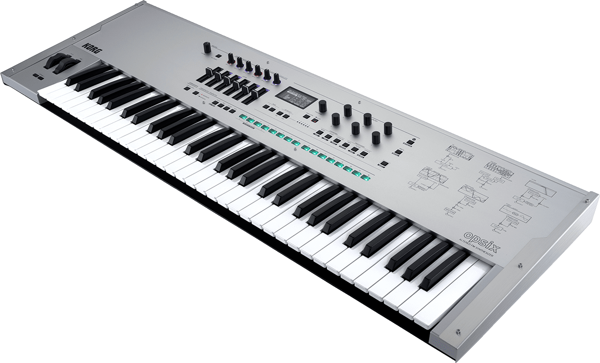 Test Korg Opsix synthétiseur FM avec clavier et séquenceur