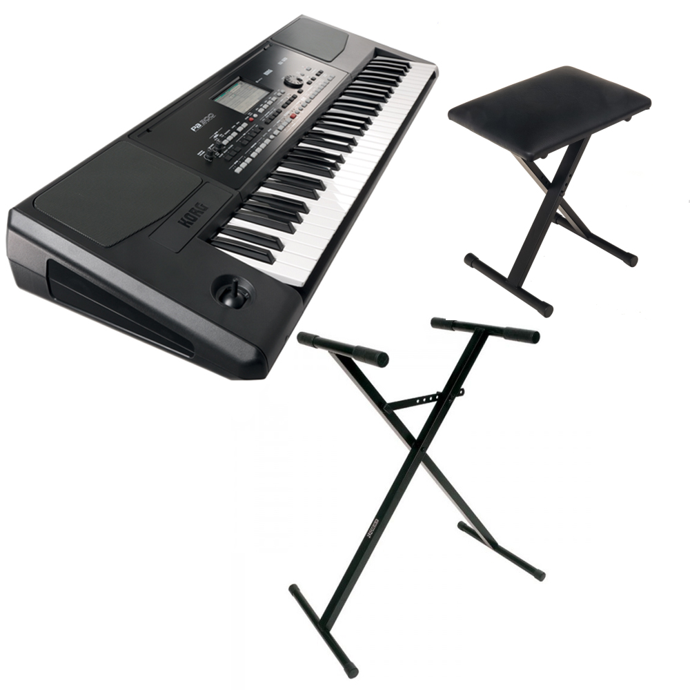 Korg Pa300 + Stand X + Banquette X - Pack Clavier SynthÉtiseur - Variation 1