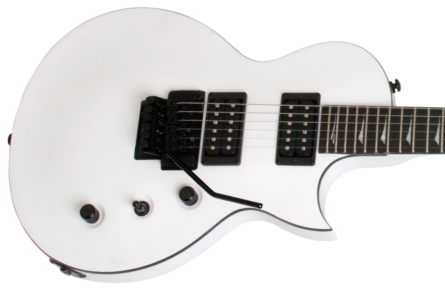 Kramer Assault 220 2h Fr Rw - Alpine White - Guitare Électrique Single Cut - Variation 1