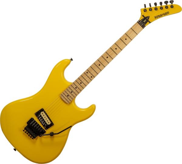 Kramer Baretta bumblebee yellow gelb Egitarre in strform