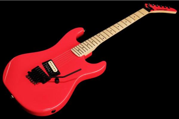 Guitare électrique solid body Kramer Baretta - jumper red 