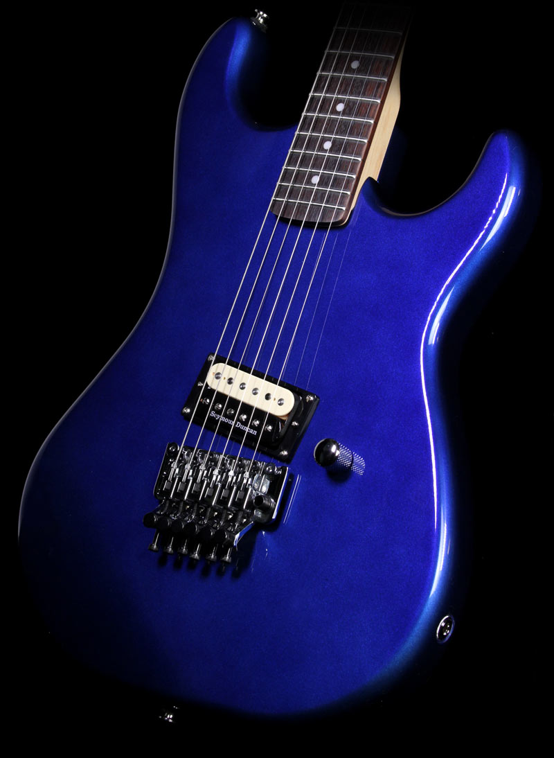 Kramer Baretta Vintage H Fr Rw - Candy Blue - Guitare Électrique Forme Str - Variation 3