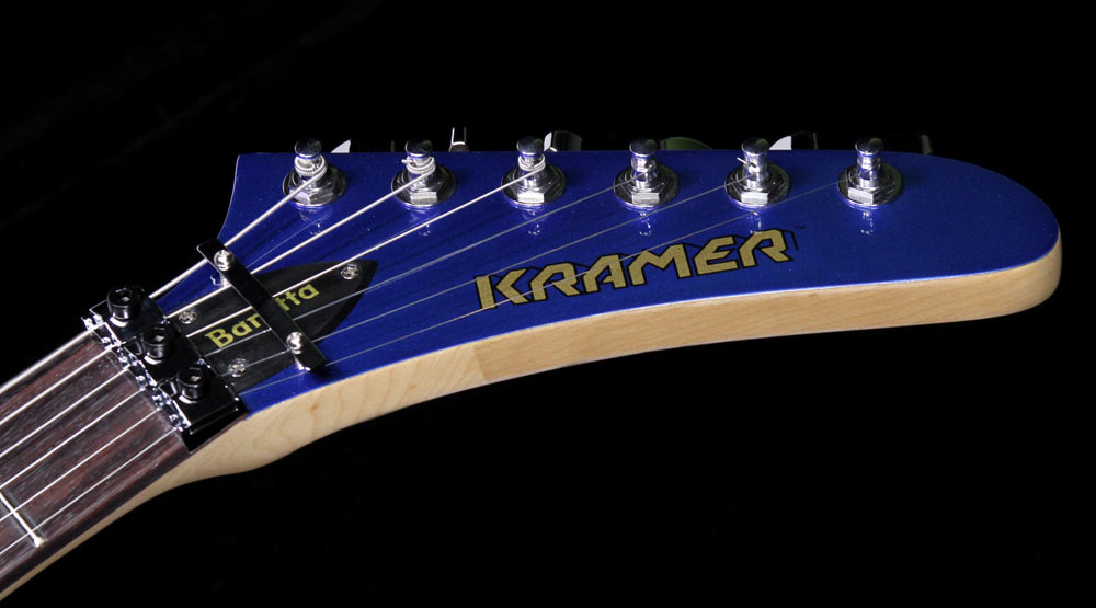 Kramer Baretta Vintage H Fr Rw - Candy Blue - Guitare Électrique Forme Str - Variation 4