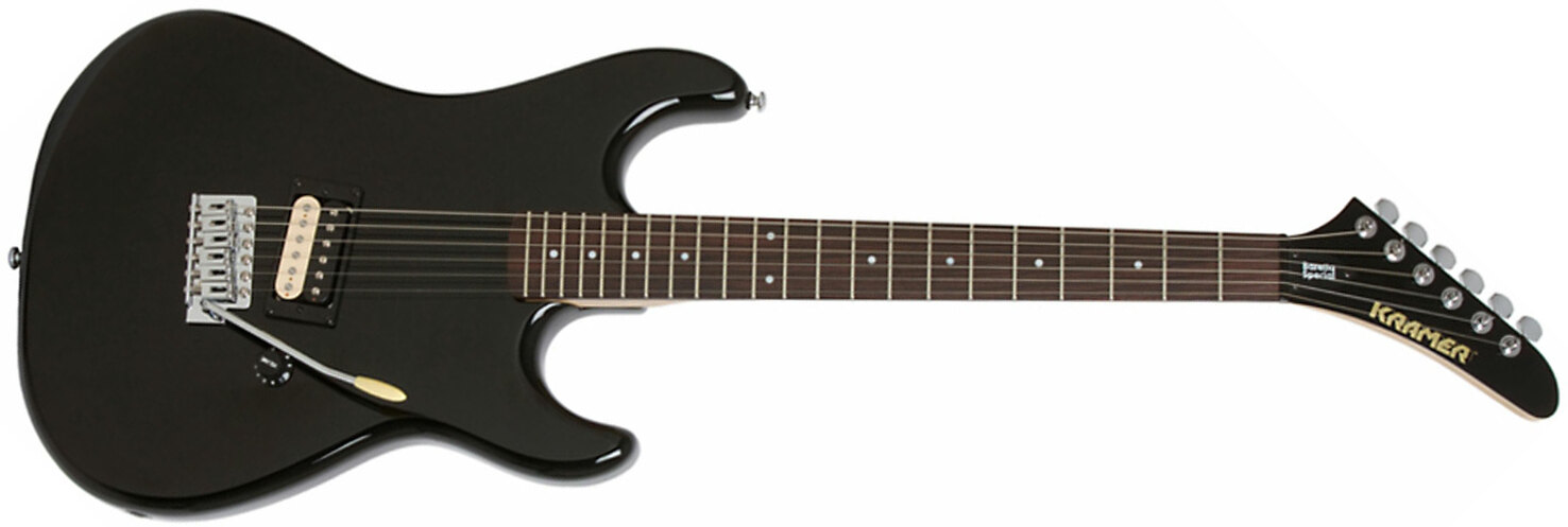 Kramer Baretta Special H Trem Rw - Black - Guitare Électrique Forme Str - Main picture