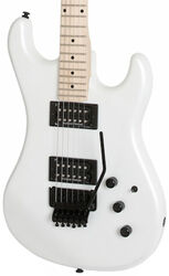 Guitare électrique forme str Kramer Pacer Vintage - Pearl white