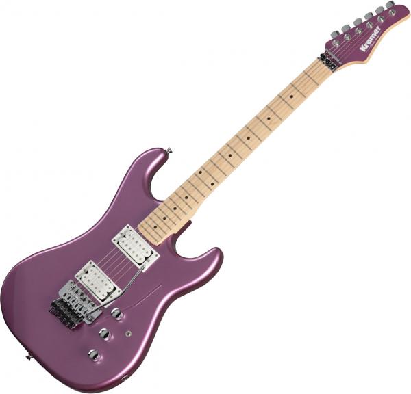 Guitare électrique solid body Kramer Pacer Classic - Purple passion metallic