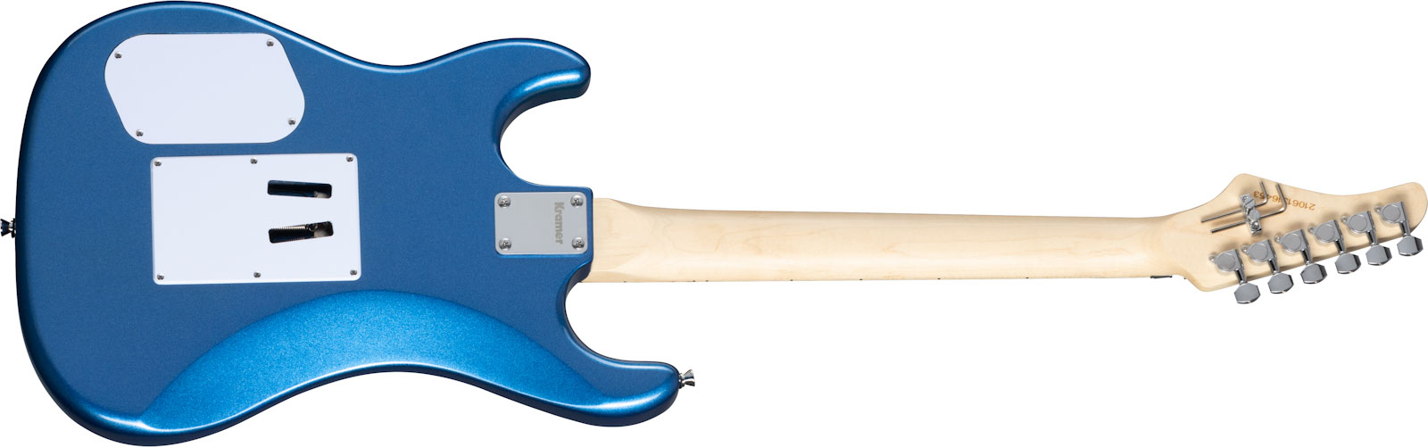 Kramer Pacer Classic 2h Fr Mn - Radio Blue Metallic - Guitare Électrique Forme Str - Variation 1