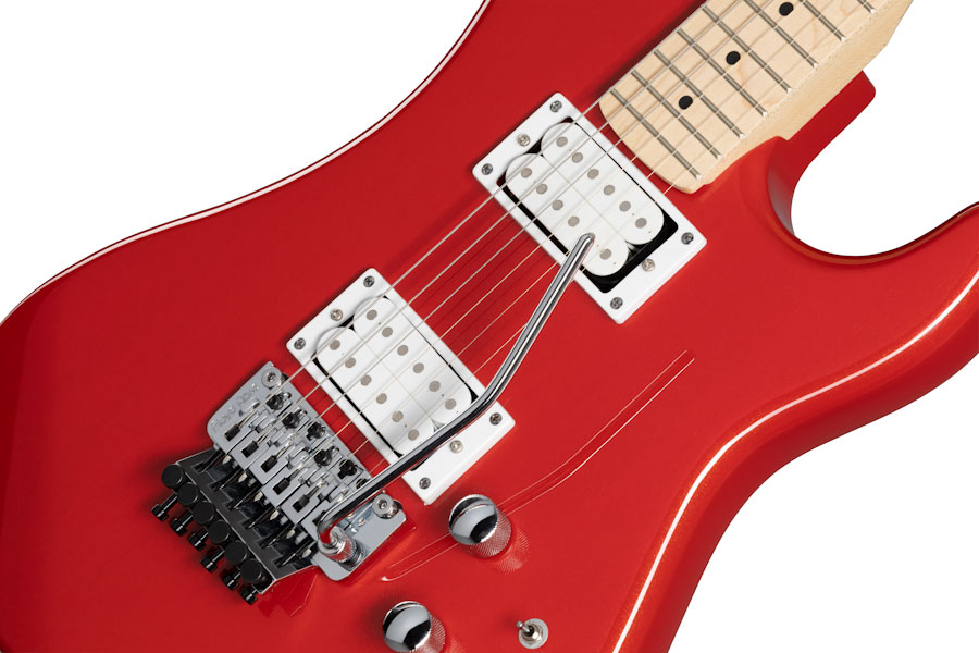 Kramer Pacer Classic 2h Fr Mn - Scarlet Red Metallic - Guitare Électrique Forme Str - Variation 3