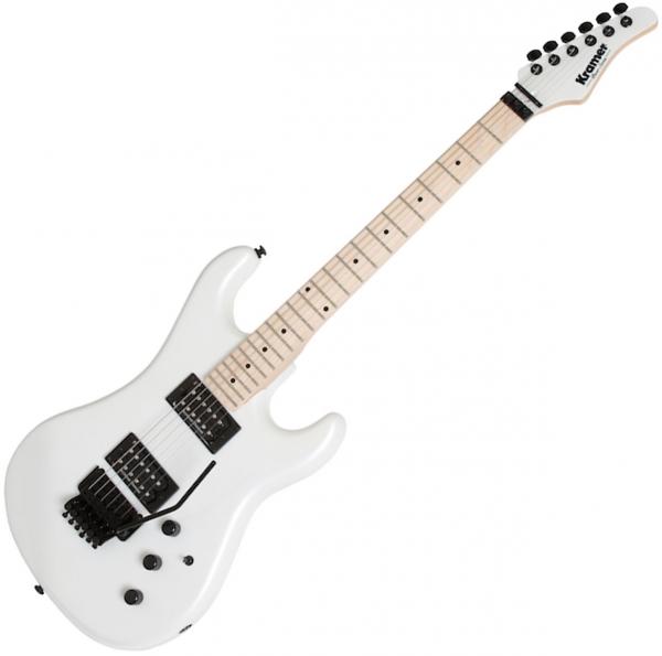 Kramer Pacer Vintage - pearl white Str shape electric guitar