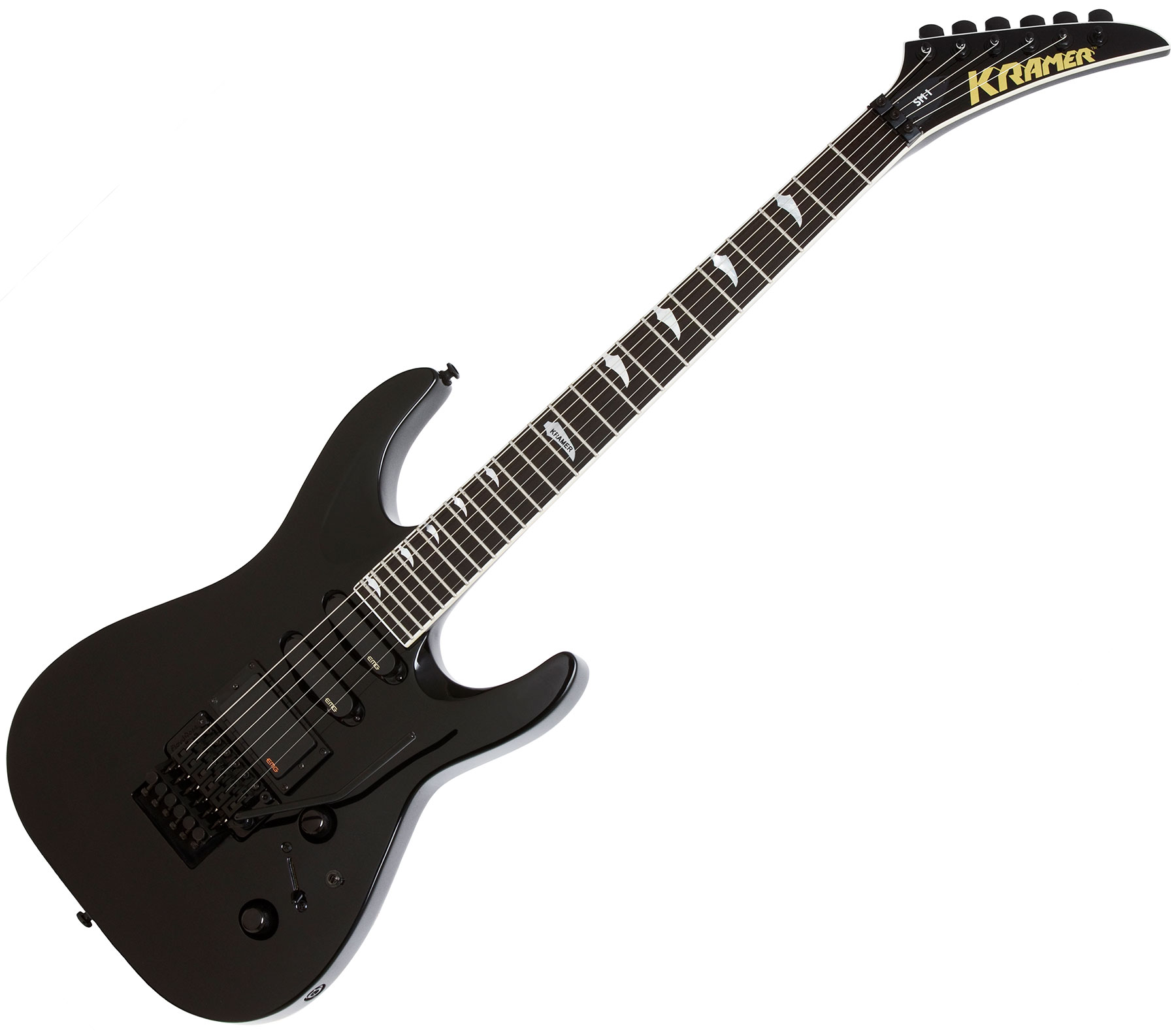 Guitare électrique solid body Kramer SM1 EMG black noir