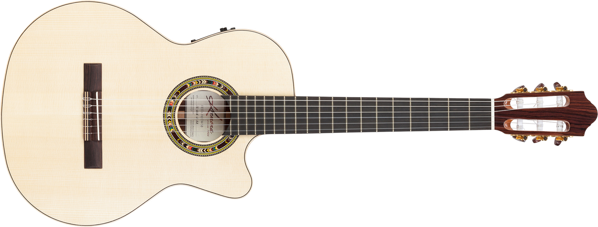 Kremona Fiesta F65cw Sb Performer 4/4 Cw Epicea Palissandre Eb - Guitare Classique Format 4/4 - Main picture