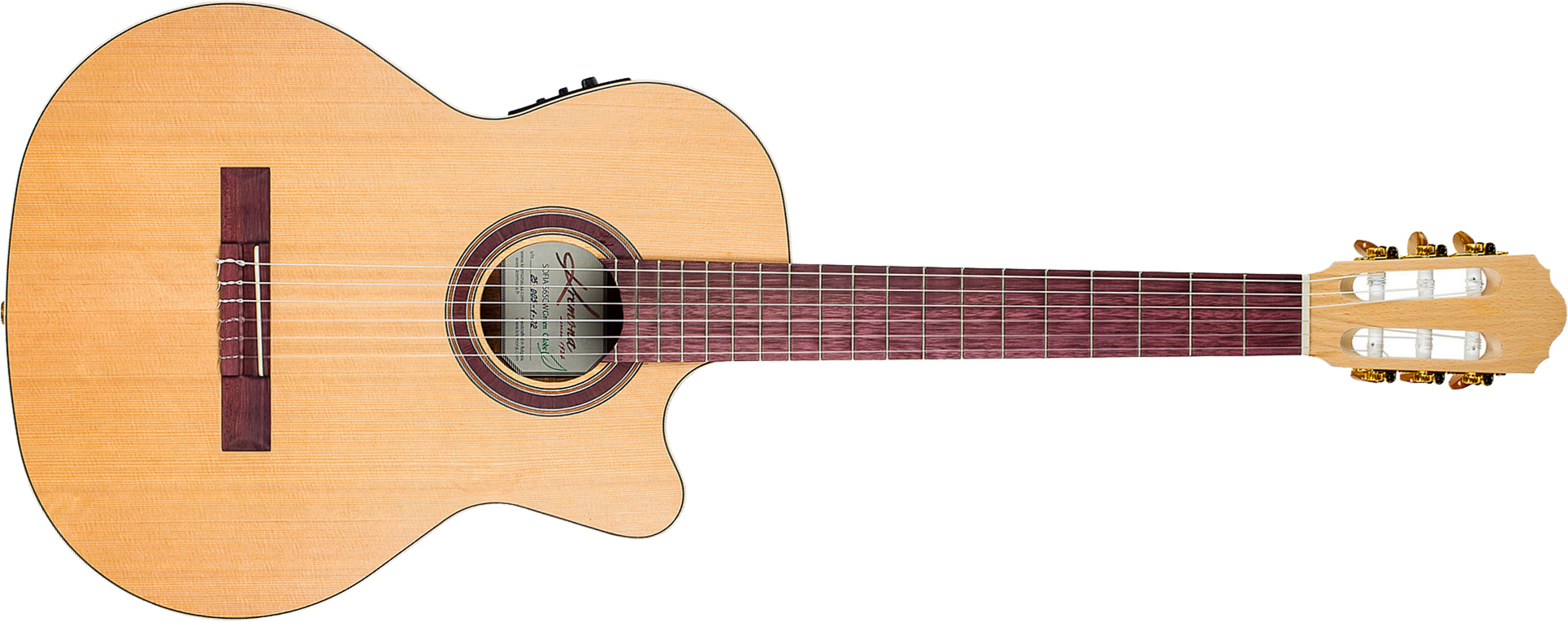 Kremona Sofia S65cw Gg Green Globe 4/4 Cedre Sapele Ph - Guitare Classique Format 4/4 - Main picture
