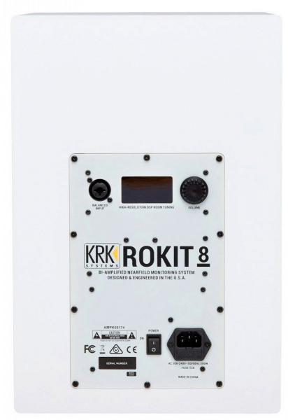 Enceinte monitoring active Krk RP8 G4 White Noise