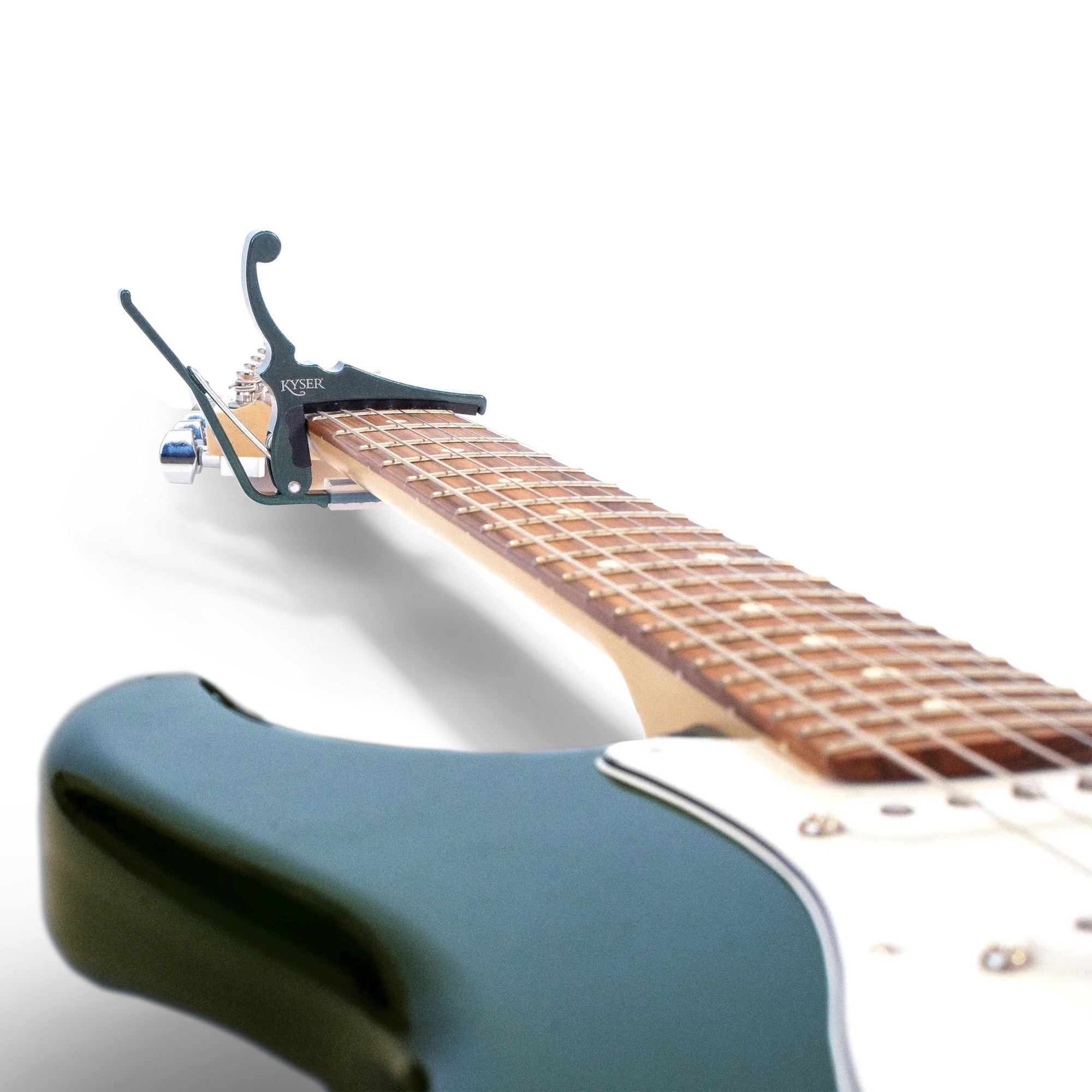 Kyser Capodastre Guitare Électrique Fender X Kyser Quick-change - Capodastre & Fatfinger - Variation 2