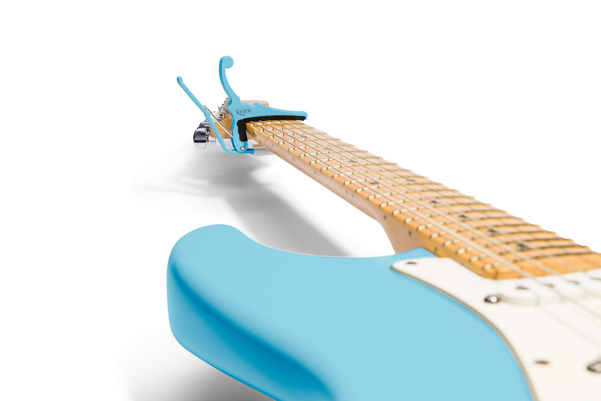 Kyser Capodastre Guitare Électrique Fender X Kyser Quick-change - Capodastre & Fatfinger - Variation 2