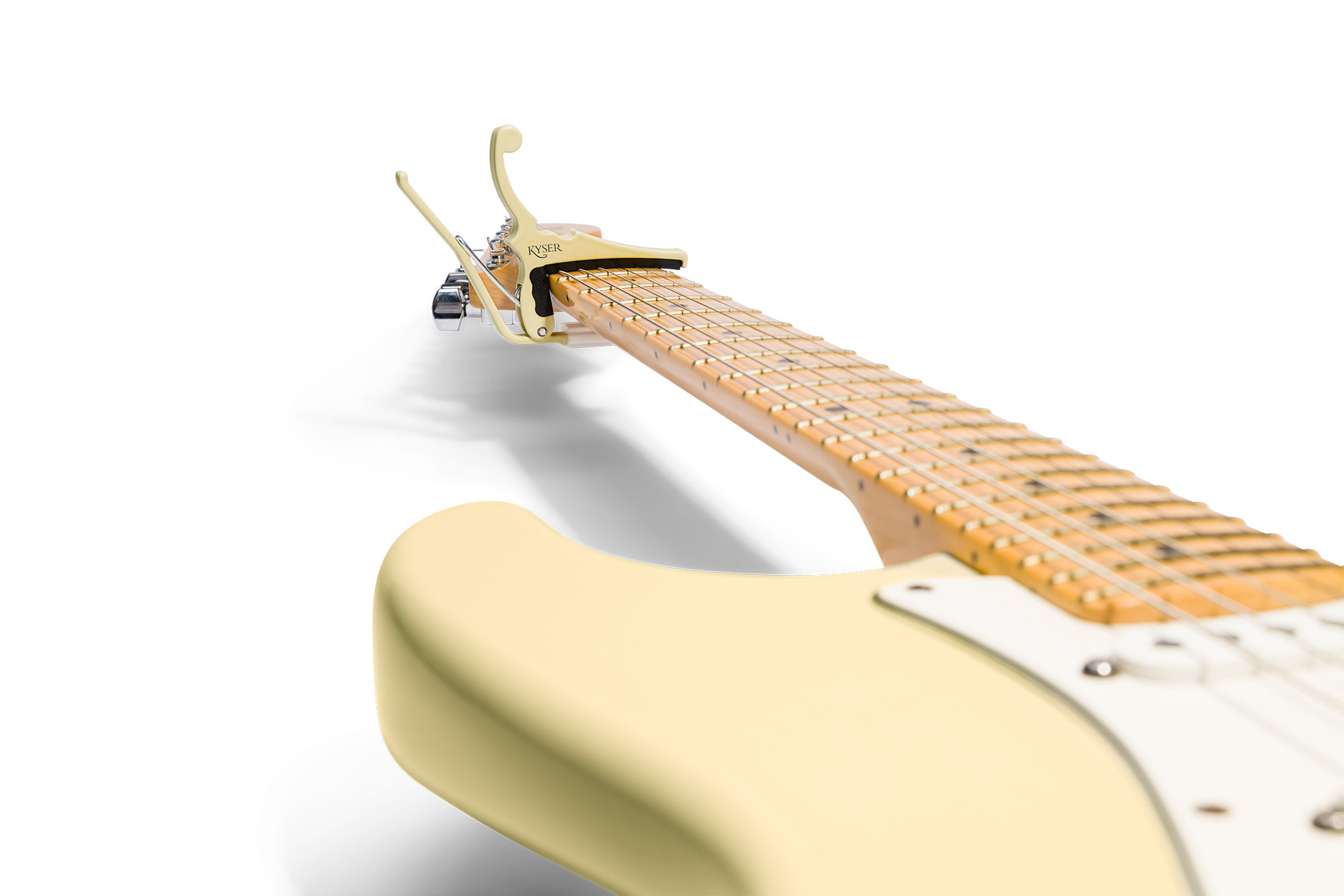 Kyser Capodastre Guitare Électrique Fender X Kyser Quick-change - Capodastre & Fatfinger - Variation 2