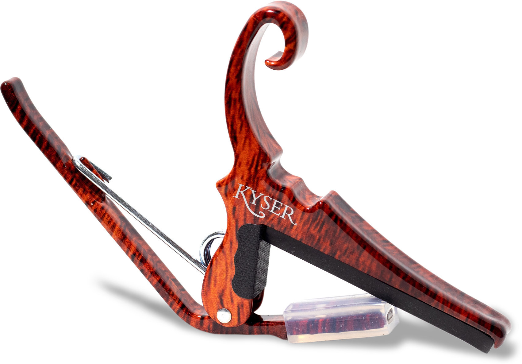 Kyser Capodastre Guitare Classique Quick-change Kgc - Couleur Palissandre - Capodastre & Fatfinger - Main picture