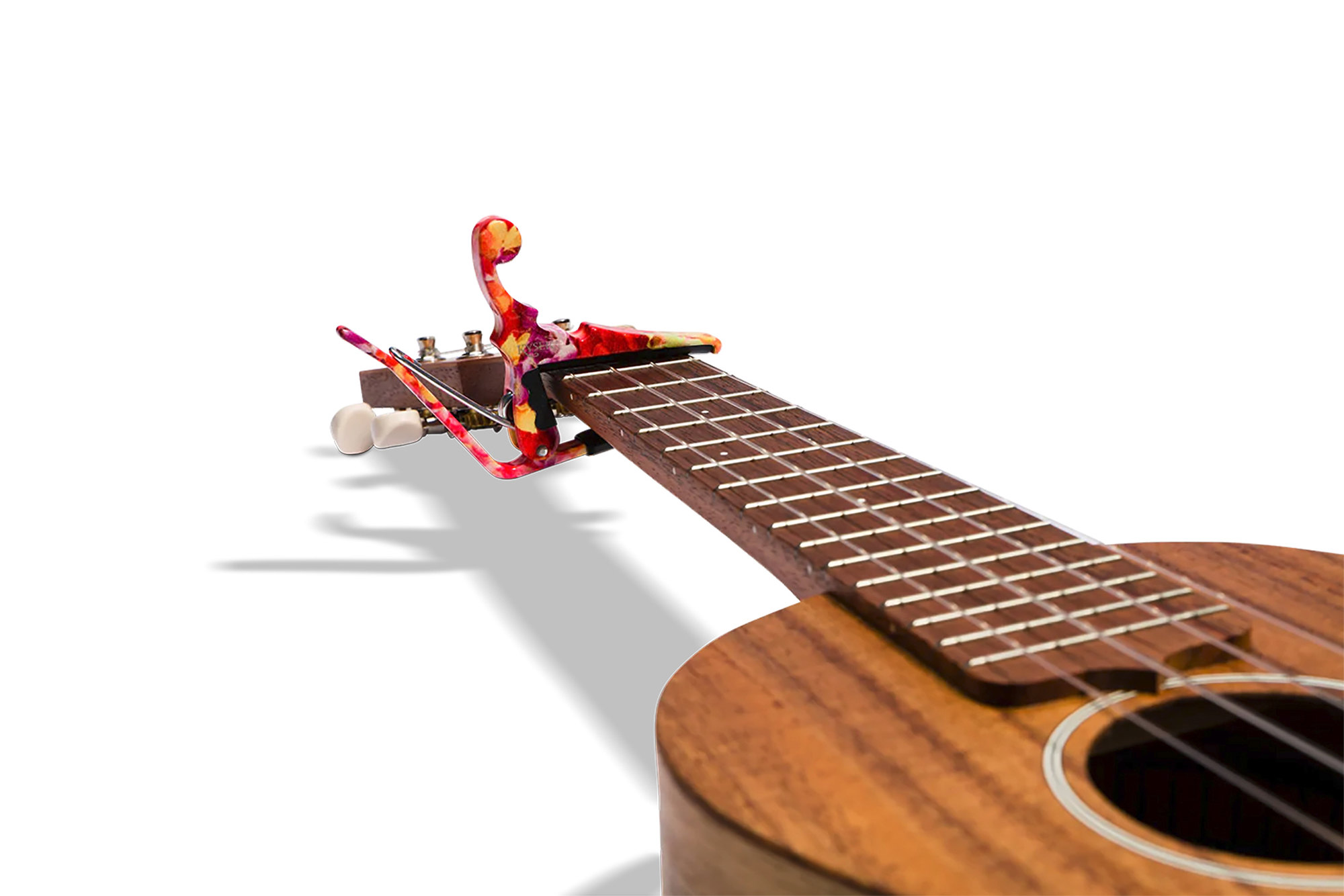Kyser Capodastre Quick-change Pour Mandoline, Banjo, Ukulele - Capodastre & Fatfinger - Variation 2