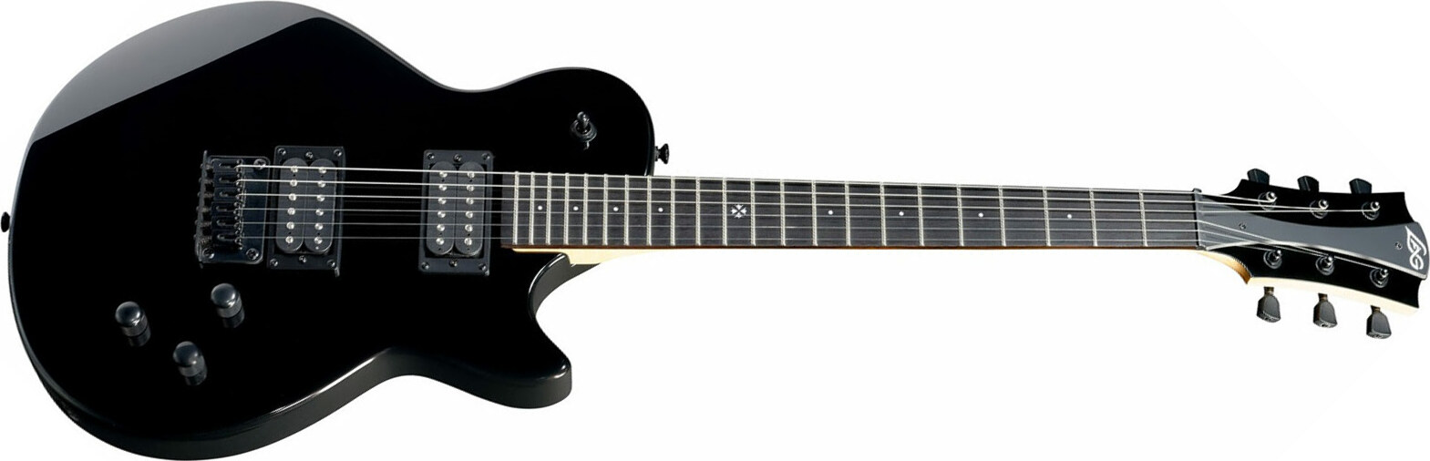 Imperator 60 HH HT RW - black Guitare électrique single cut Lag