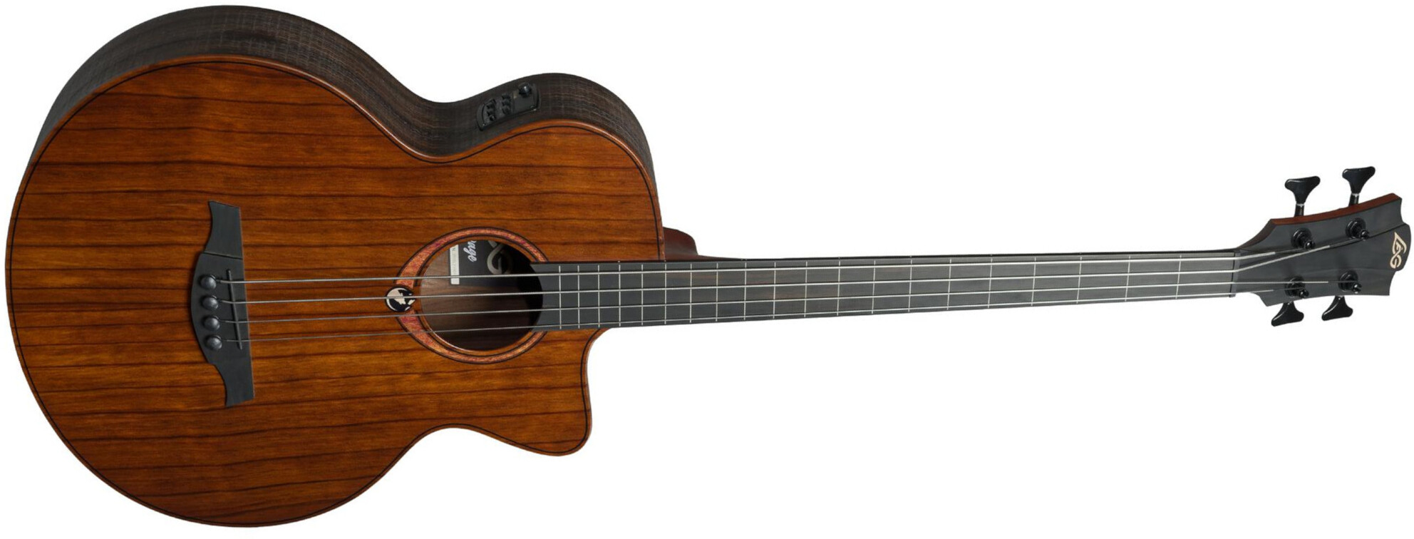 Lag Sauvage Basse Fretless Electro Br - Natural - Basse Acoustique - Main picture