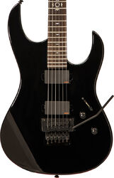 Guitare électrique forme str Lag Arkane Custom Bédarieux #023294 - Black