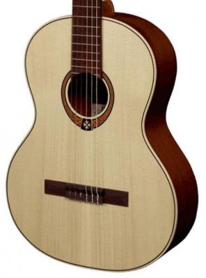 Guitare classique format 4/4 Lag Occitania OCL70 Gaucher - Natural satin