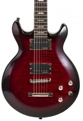 Guitare électrique solid body Lag Roxane R500 - Cherry shadow